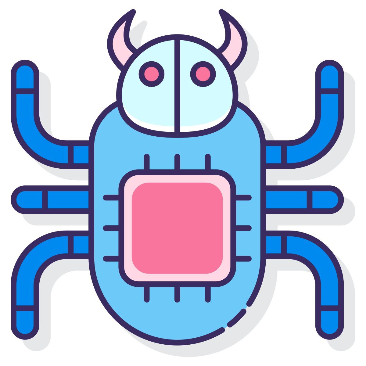 spider robot icon