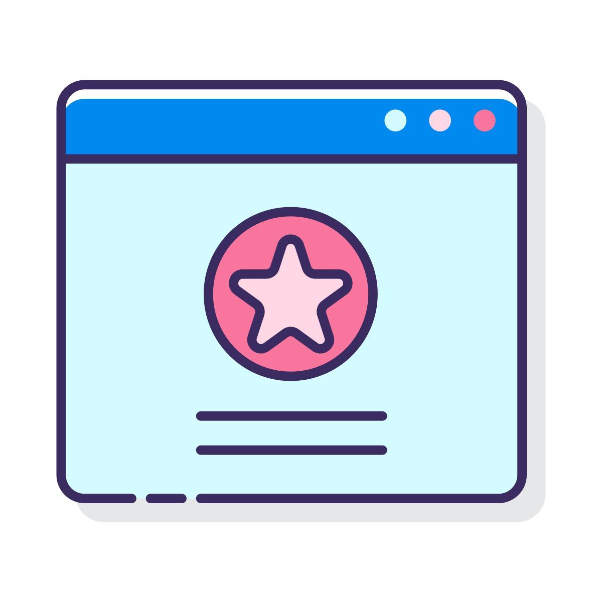별표 표시됨 icon