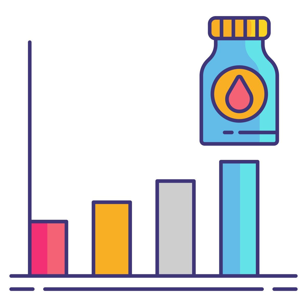 vaccine statistics icon