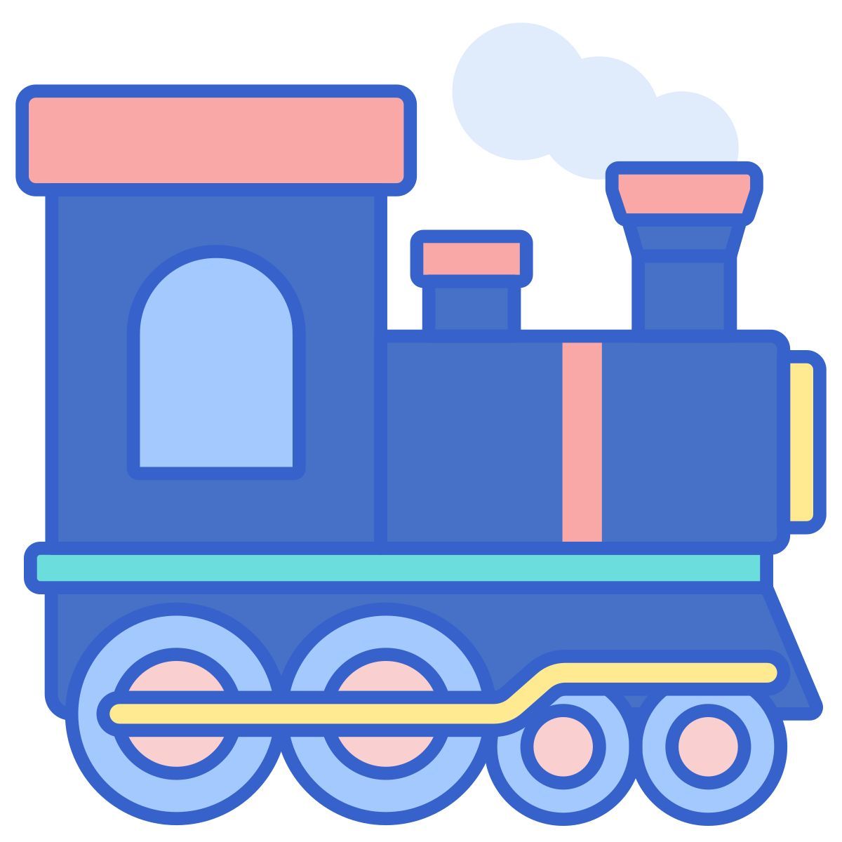 steam locomotive icon