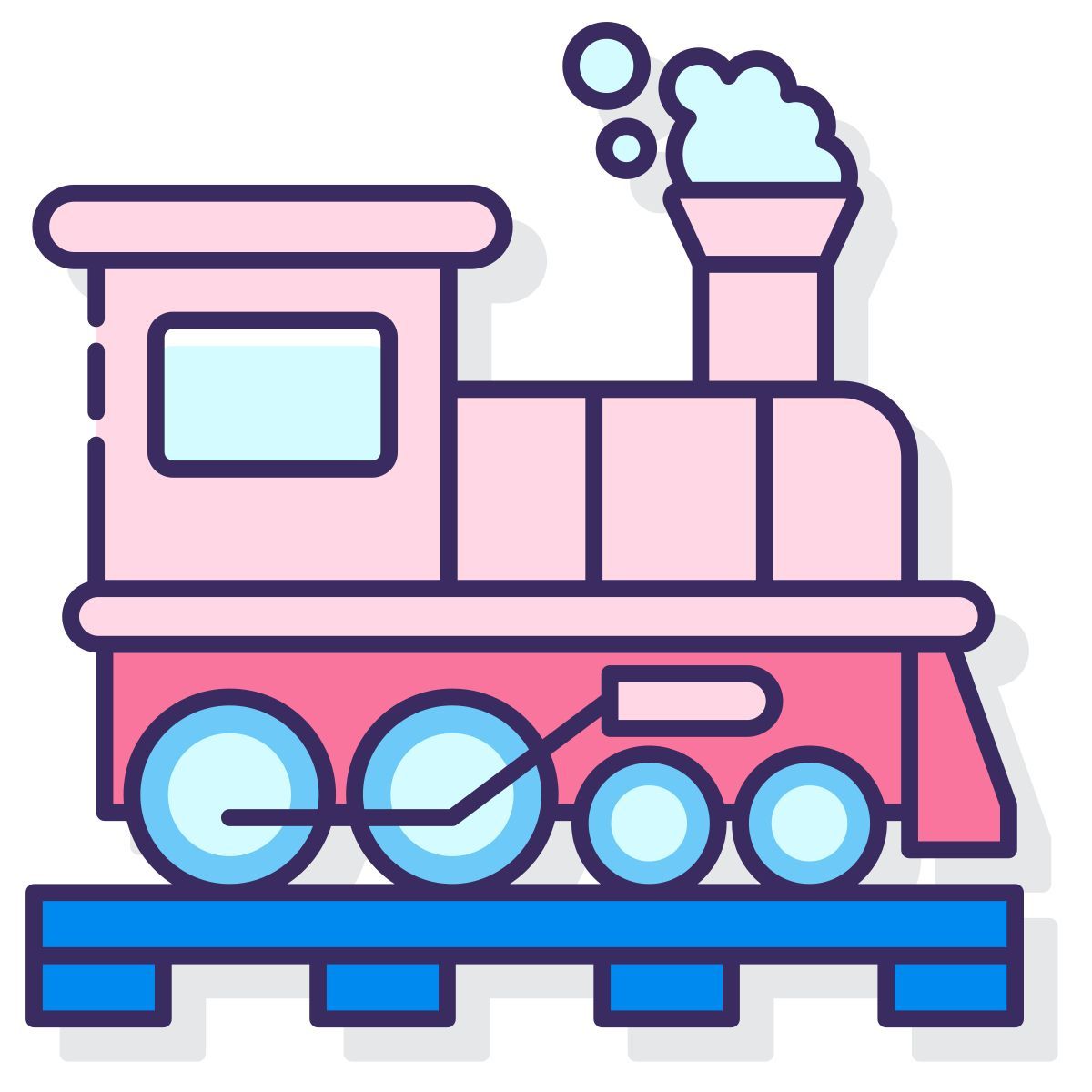 steam locomotive icon