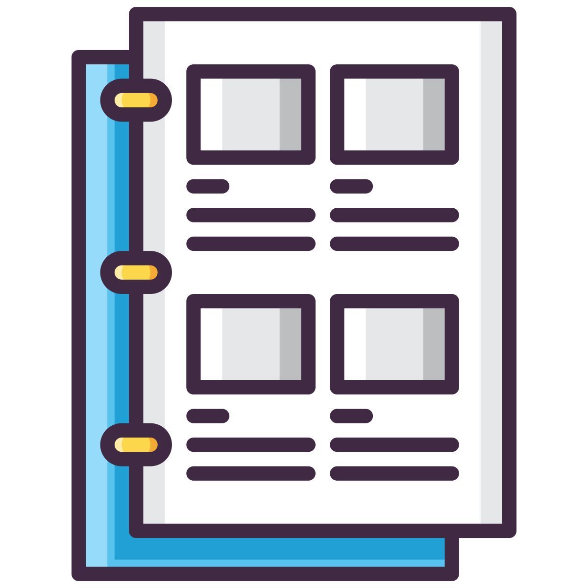 guión gráfico icon