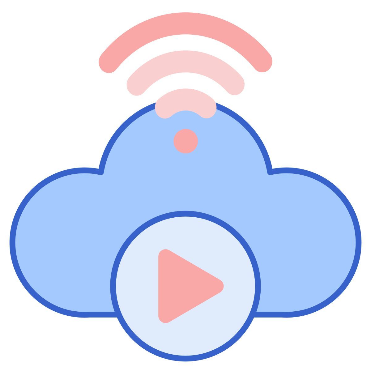 streaming icon