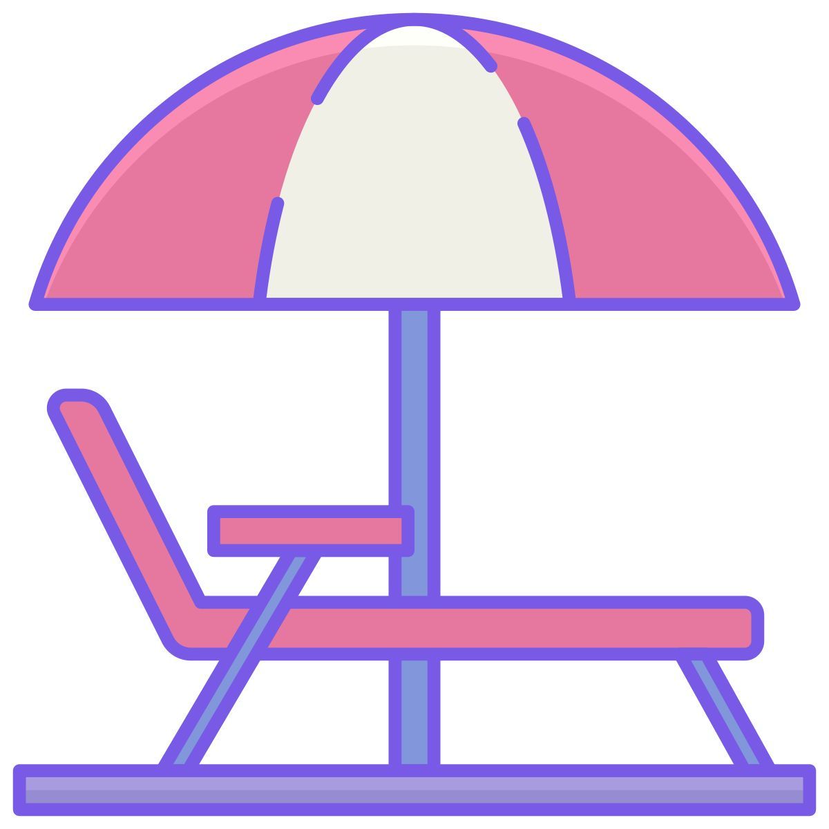 sunbed icon