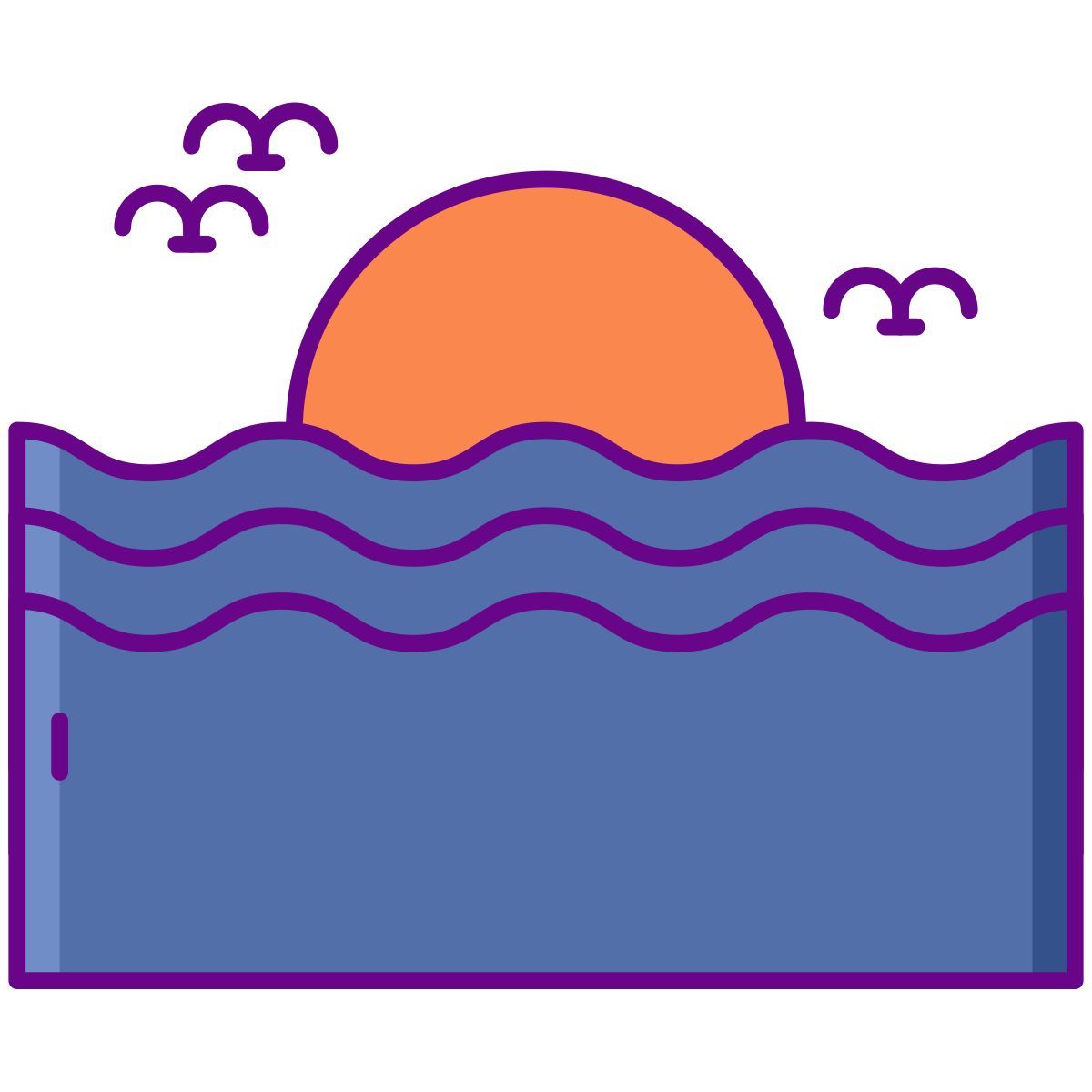 pôr do sol icon