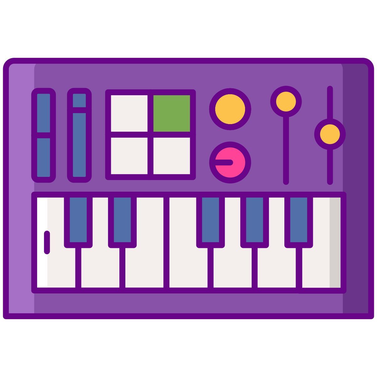 synthesizer icon