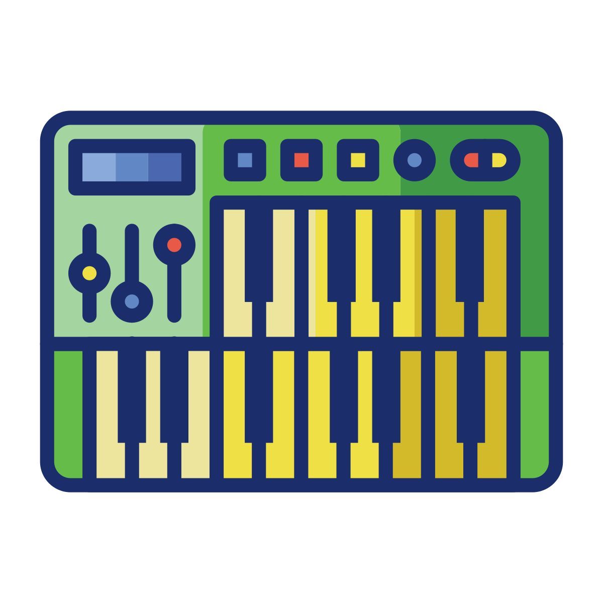 synthesizer icon