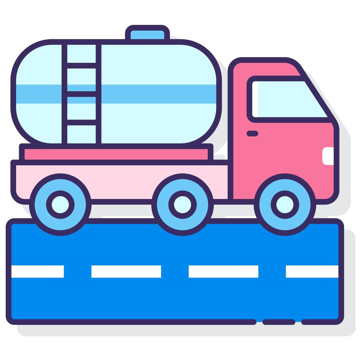 tanker truck icon