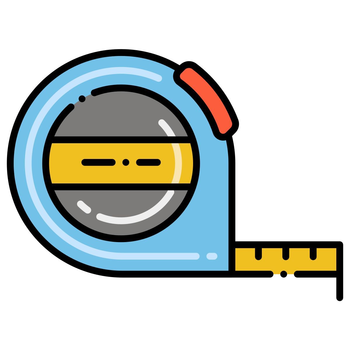 tape measure icon