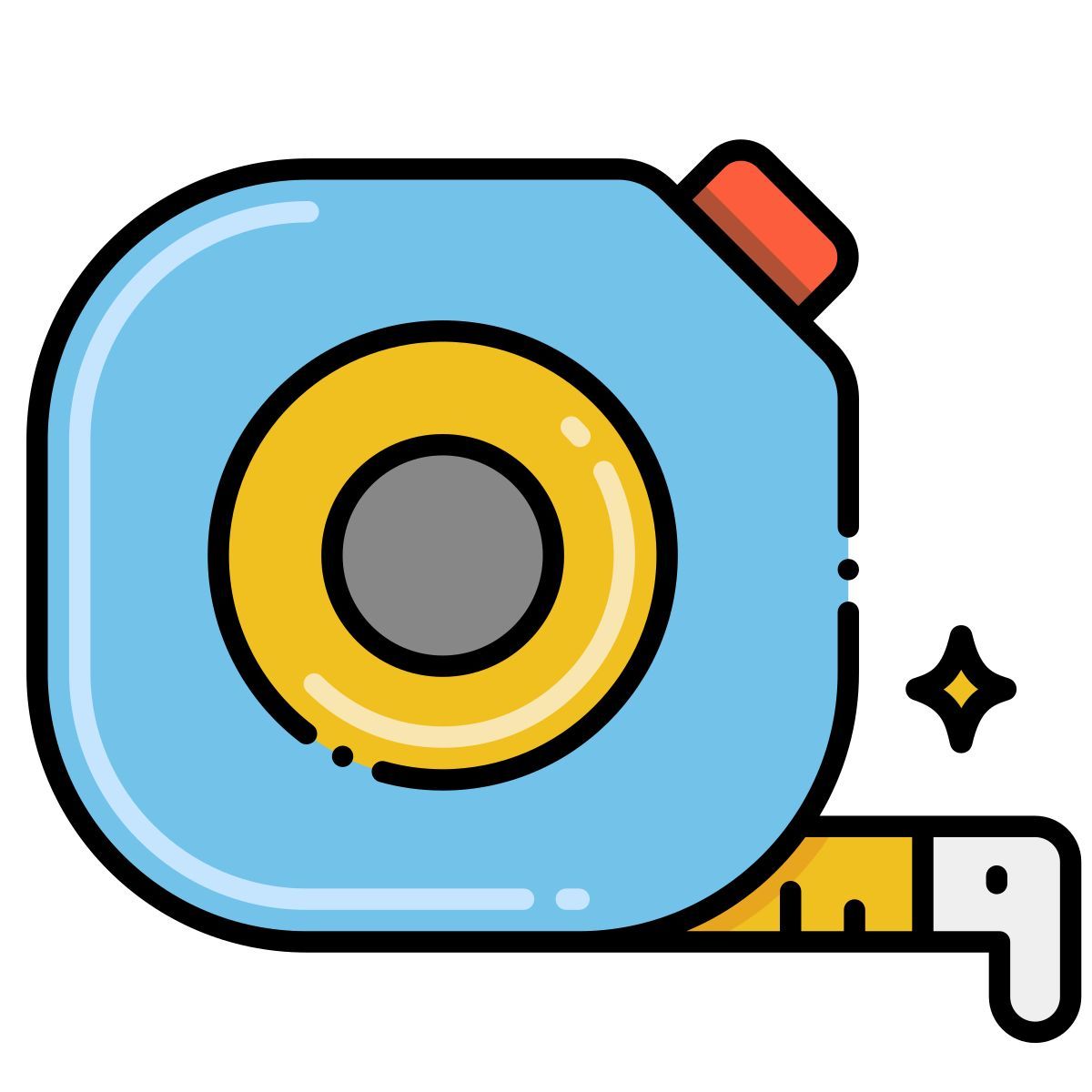 tape measure icon