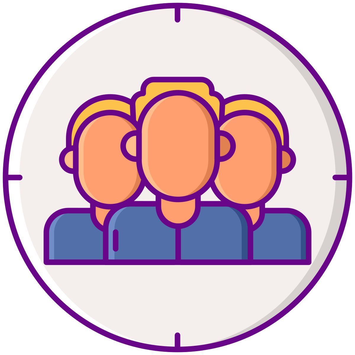 pubblico di destinazione icon