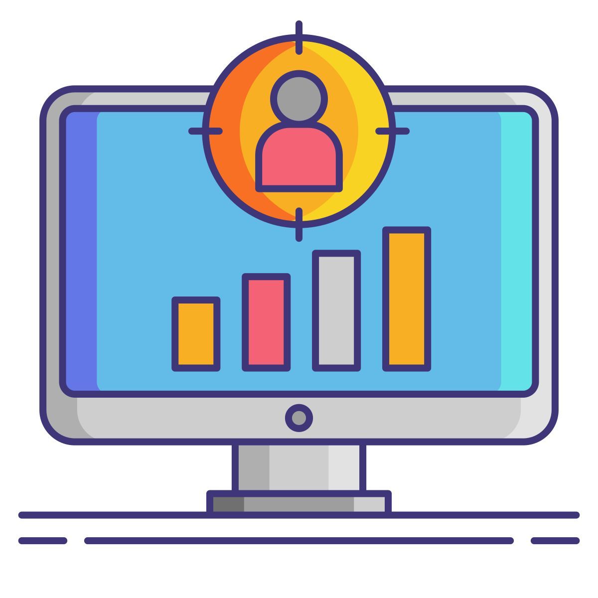 targeted marketing icon