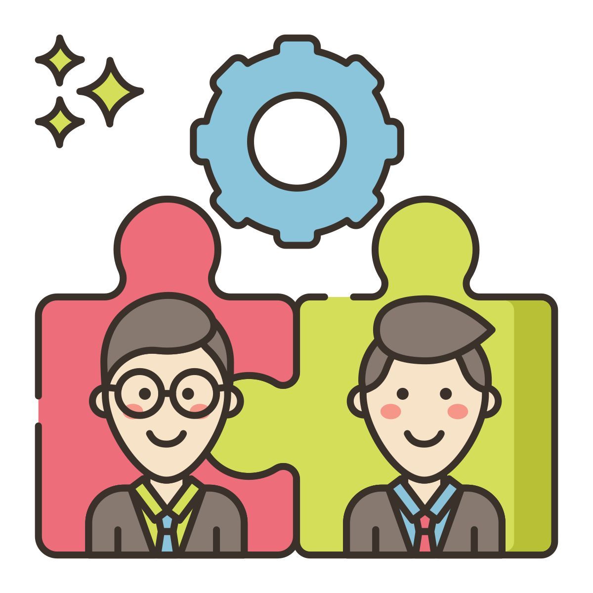 team building icon