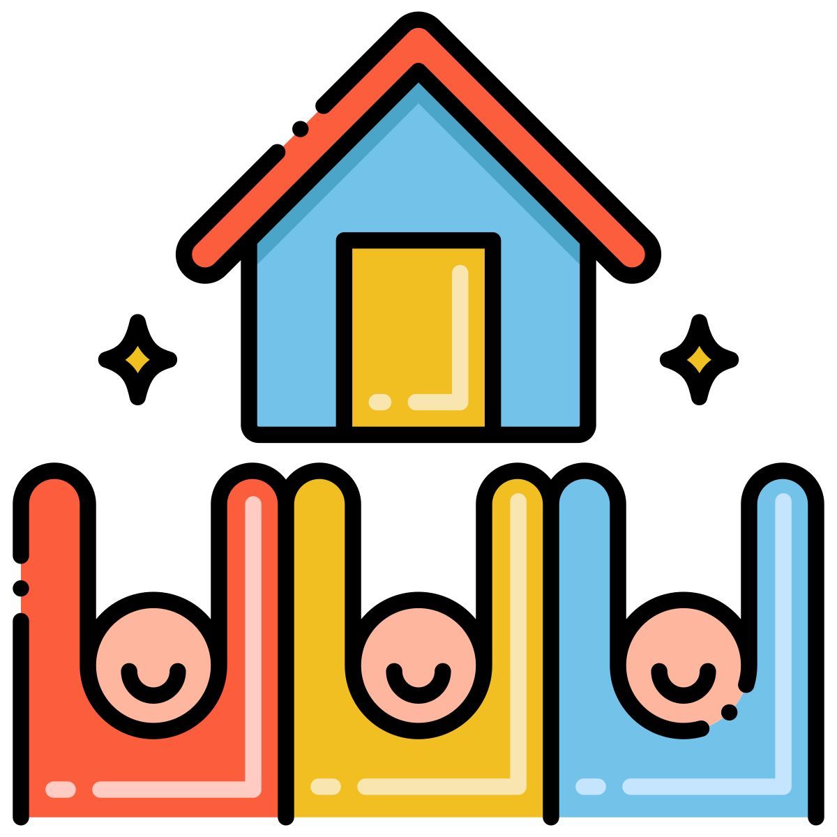 team building icon