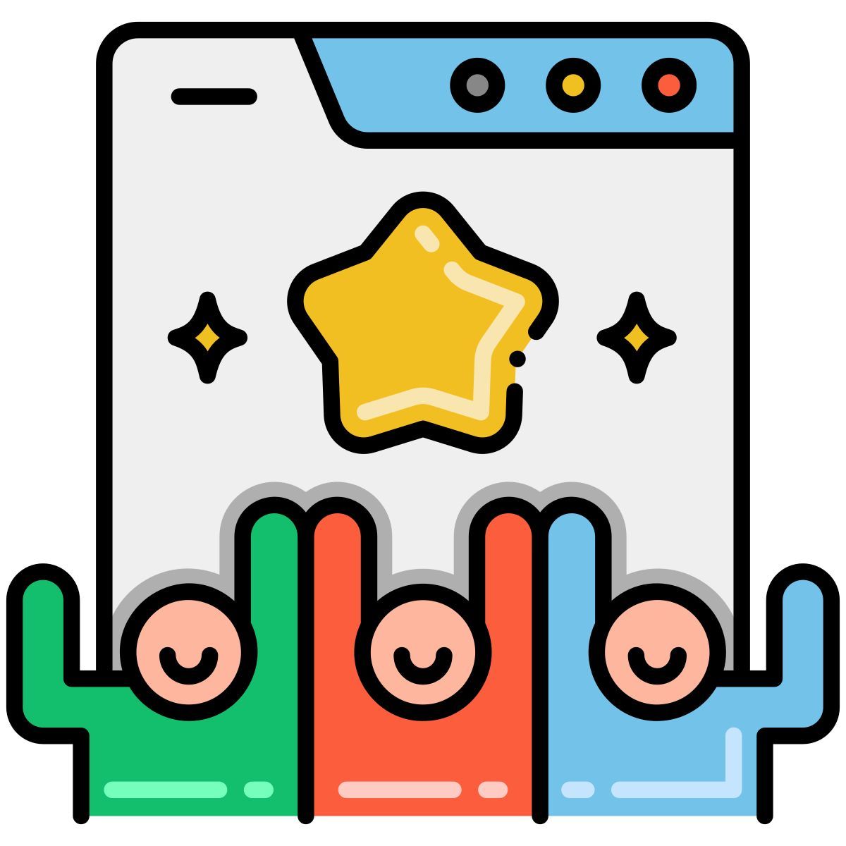 team building icon