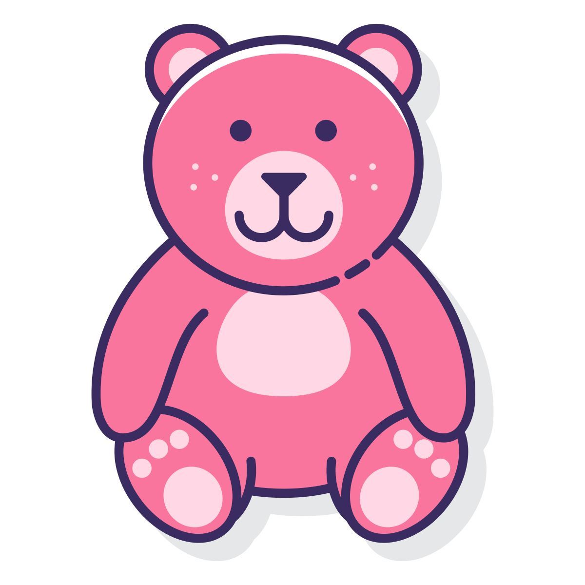 teddy bear icon