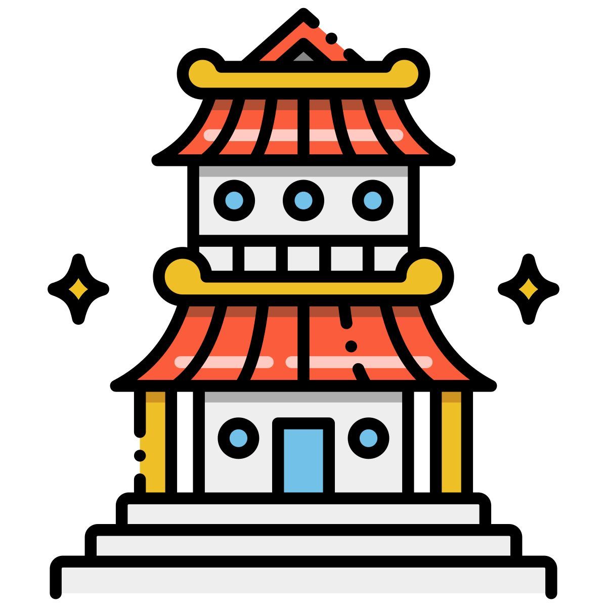寺院 icon