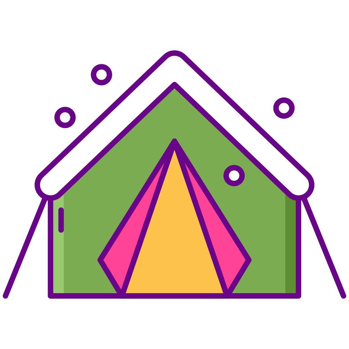 텐트 icon