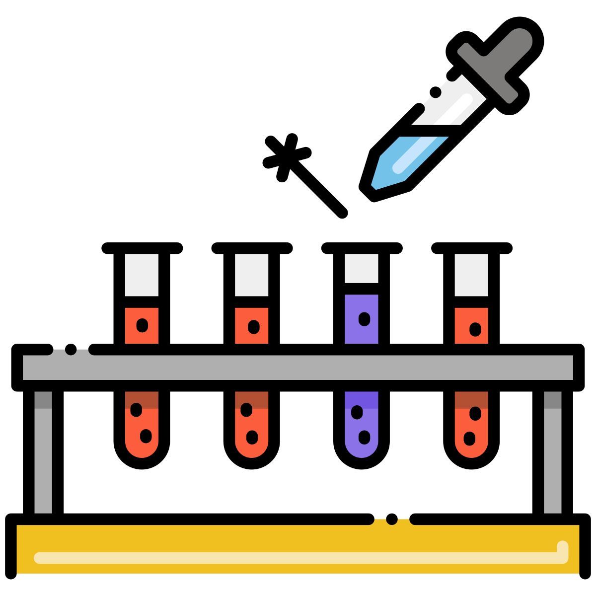 test tubes icon