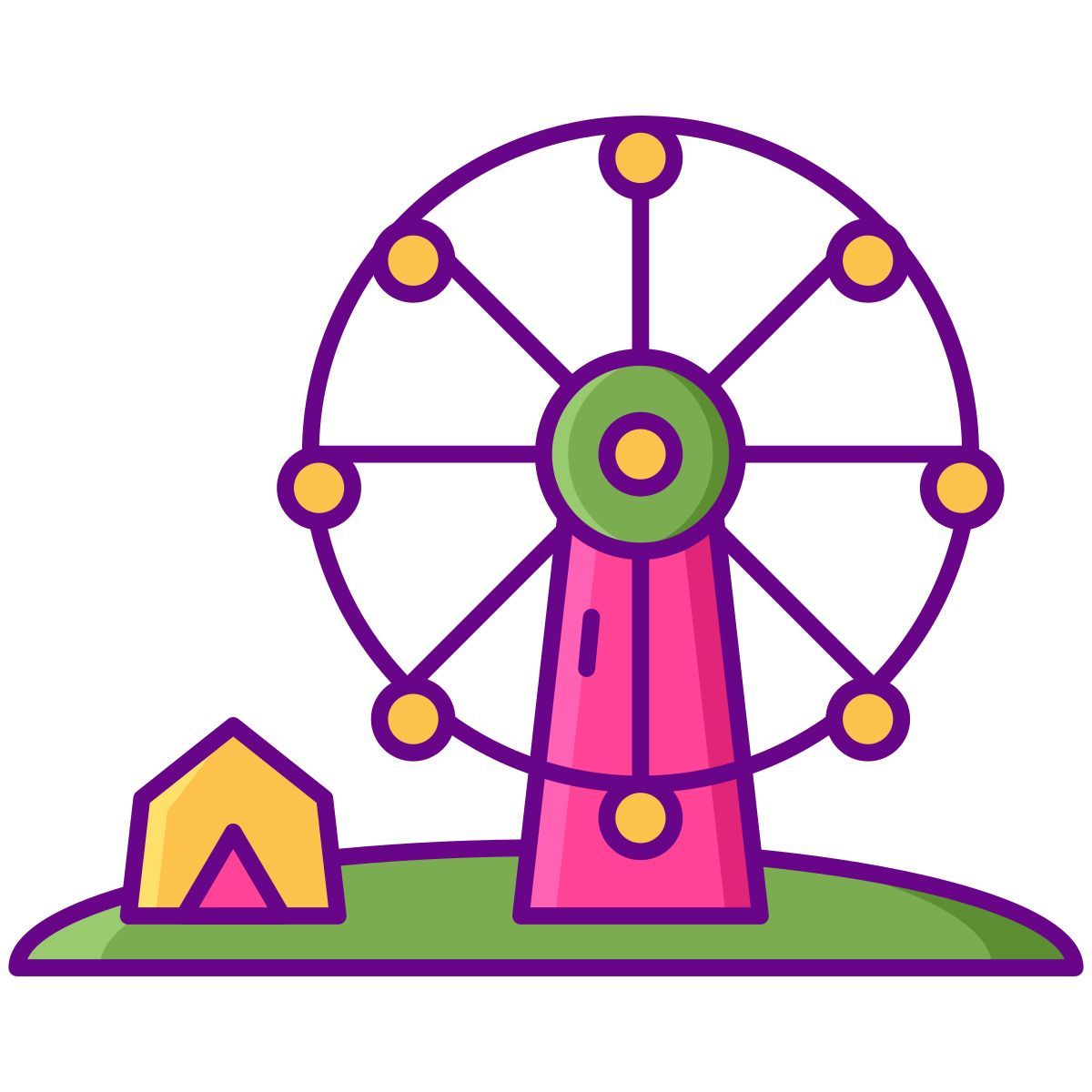 parque temático icon