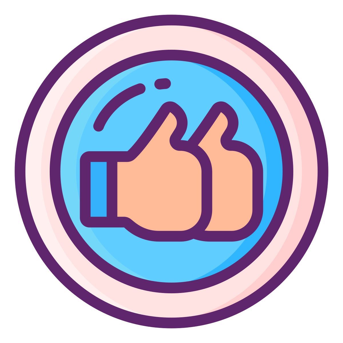 竖起大拇指 icon