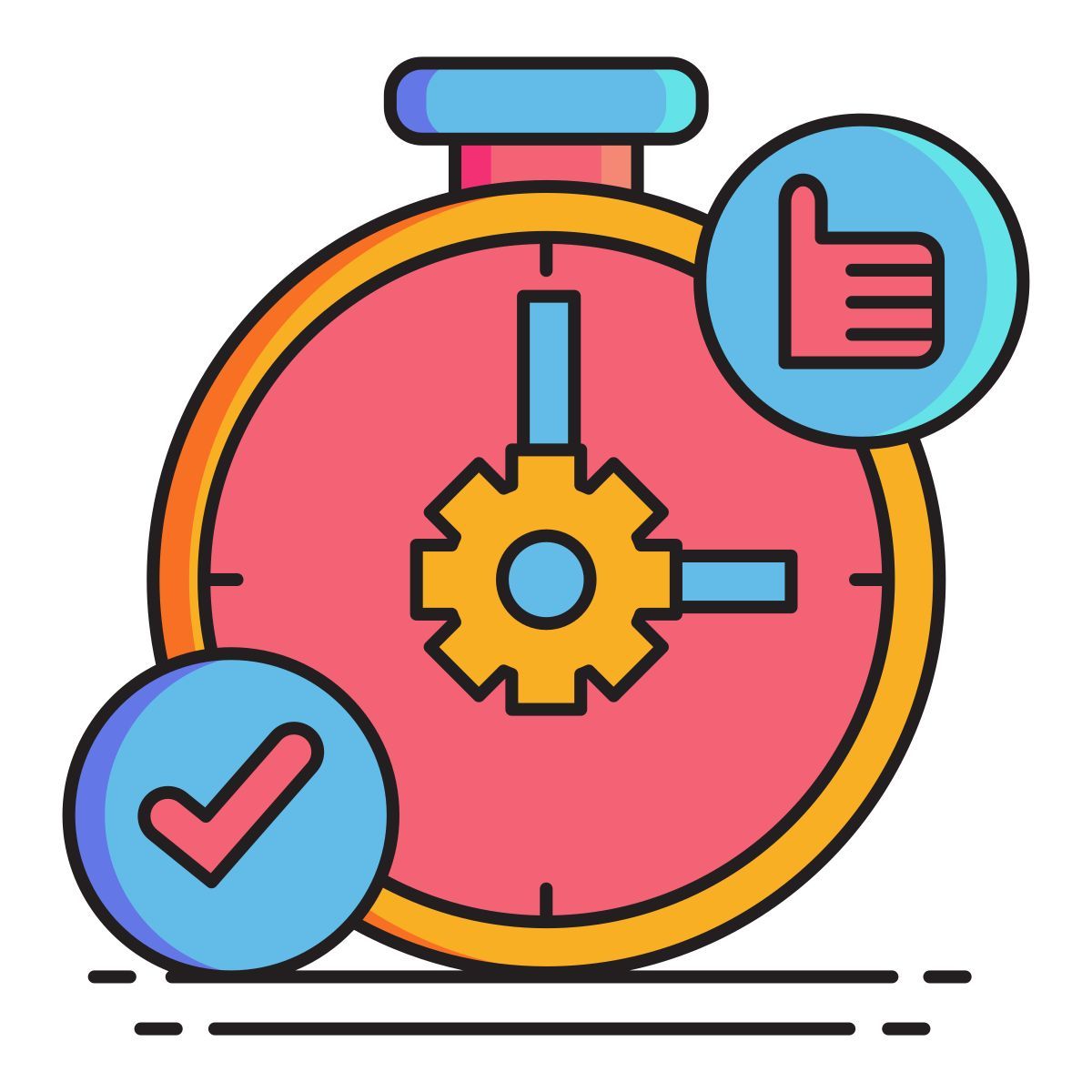 gerenciamento de tempo icon