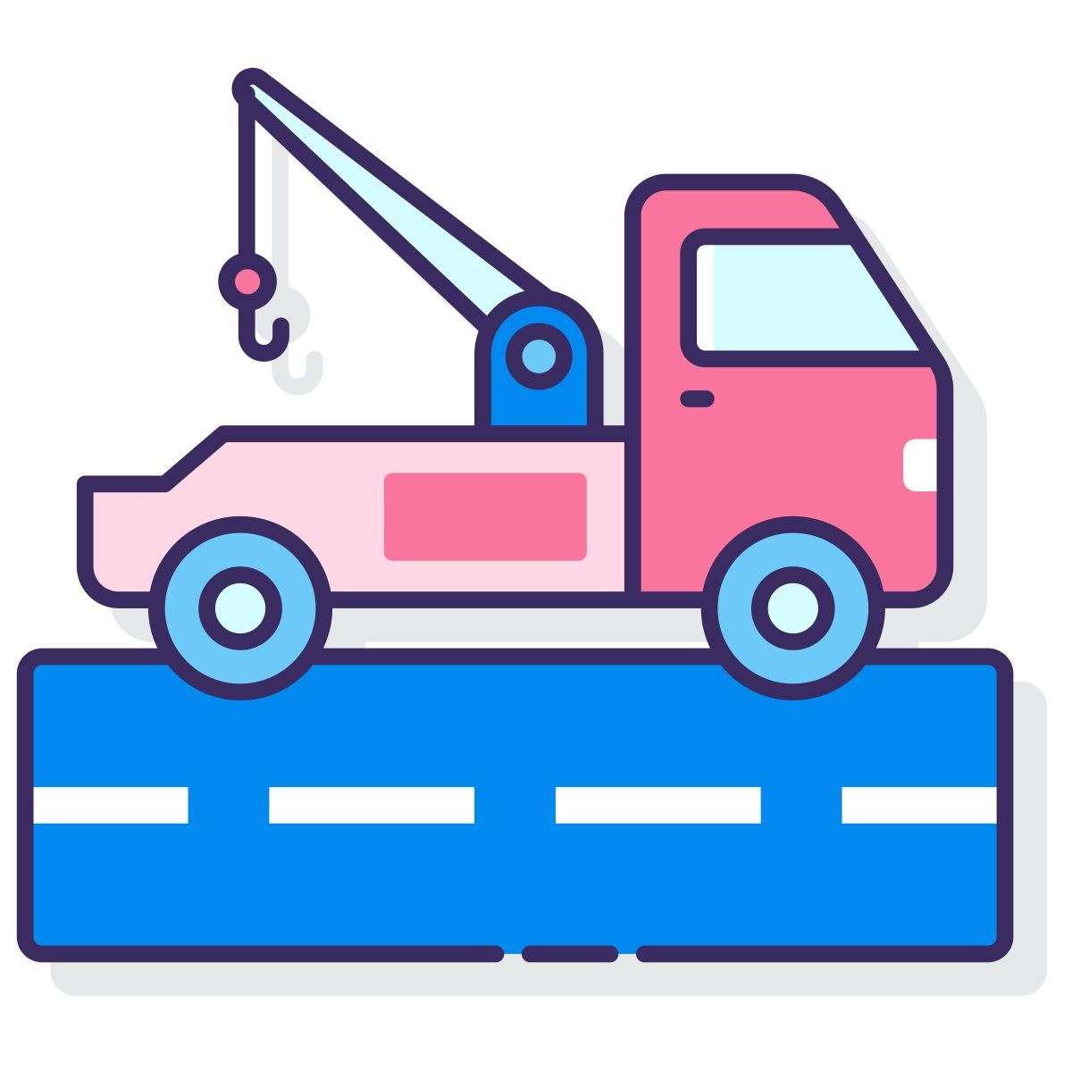 tow truck icon