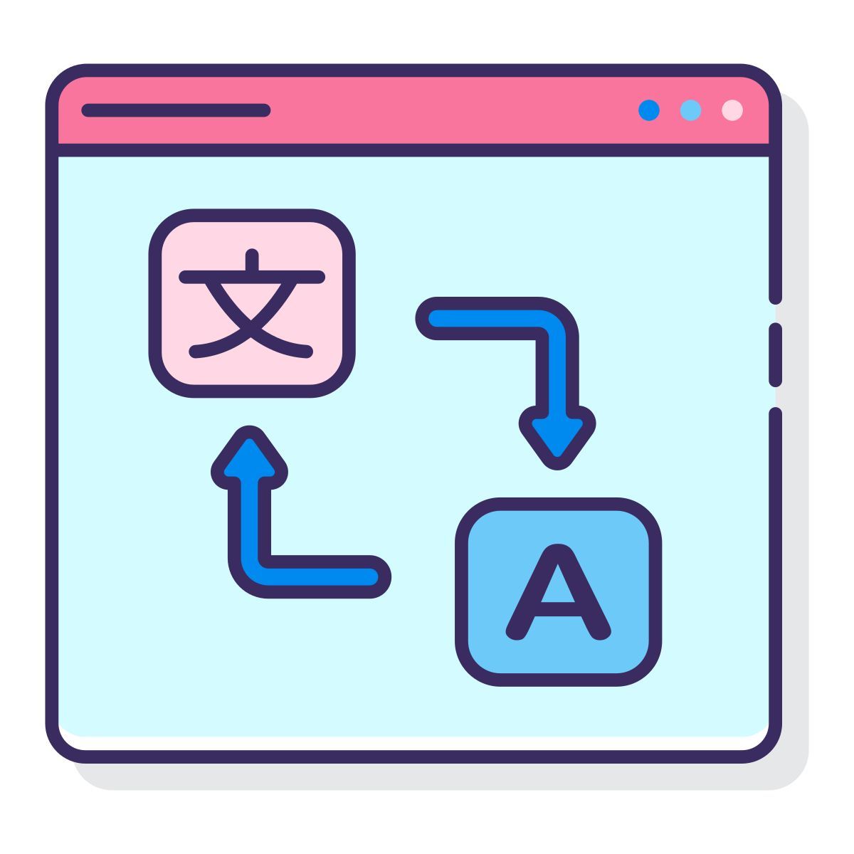 translation and localization icon