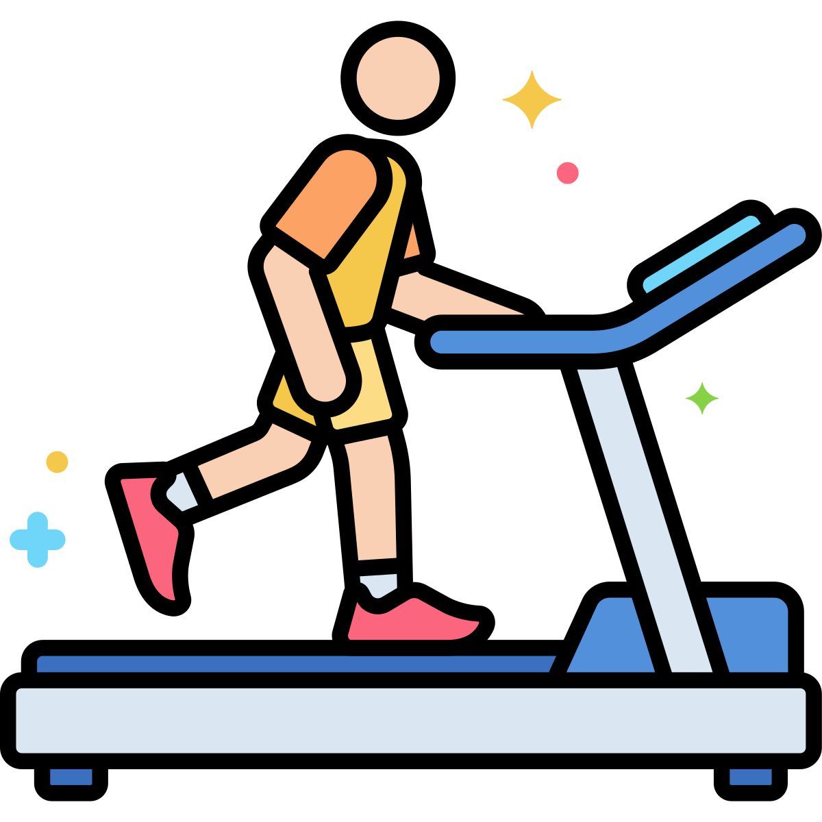 treadmill icon