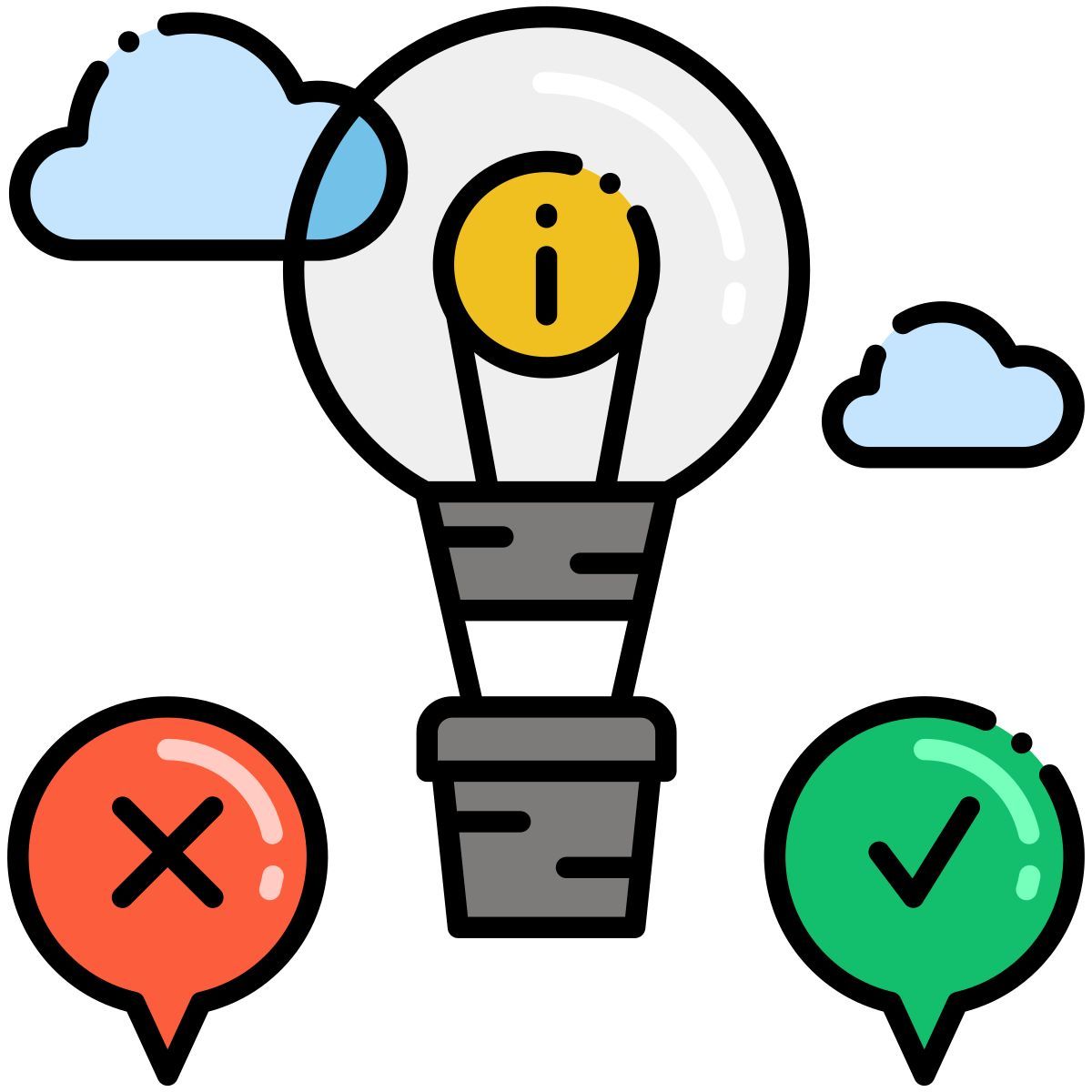 trial balloon icon