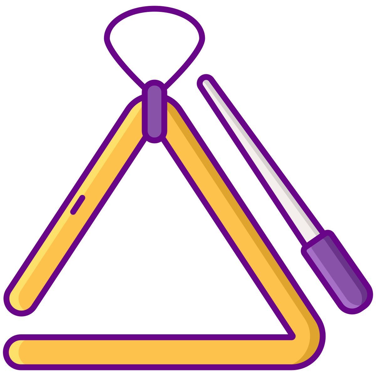 musikalisches dreieck icon