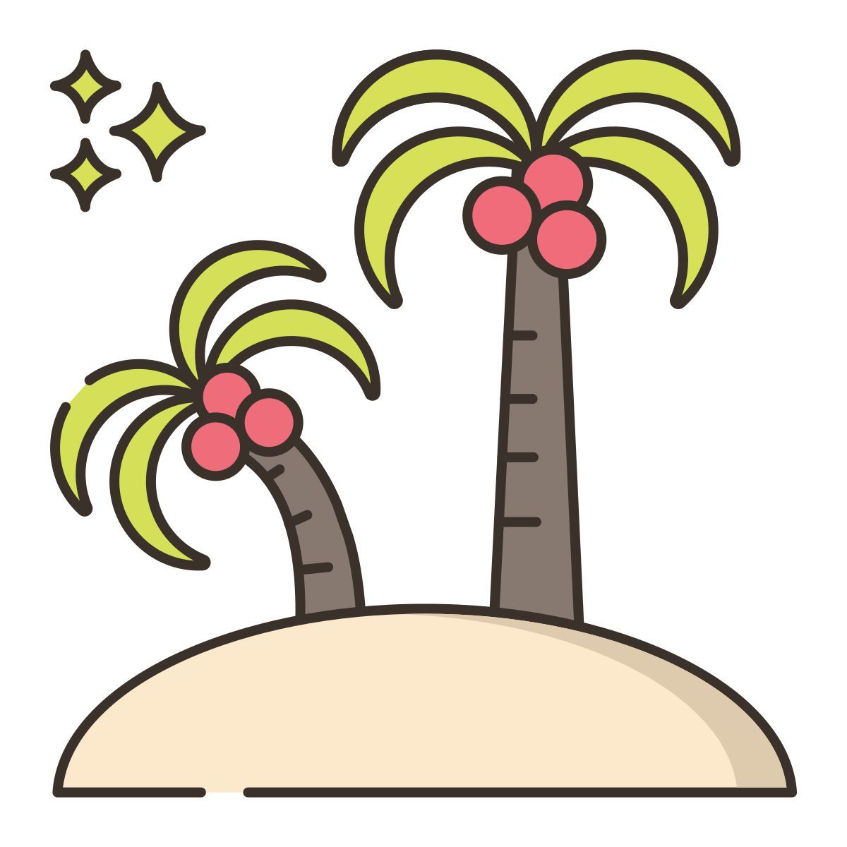 tropical icon