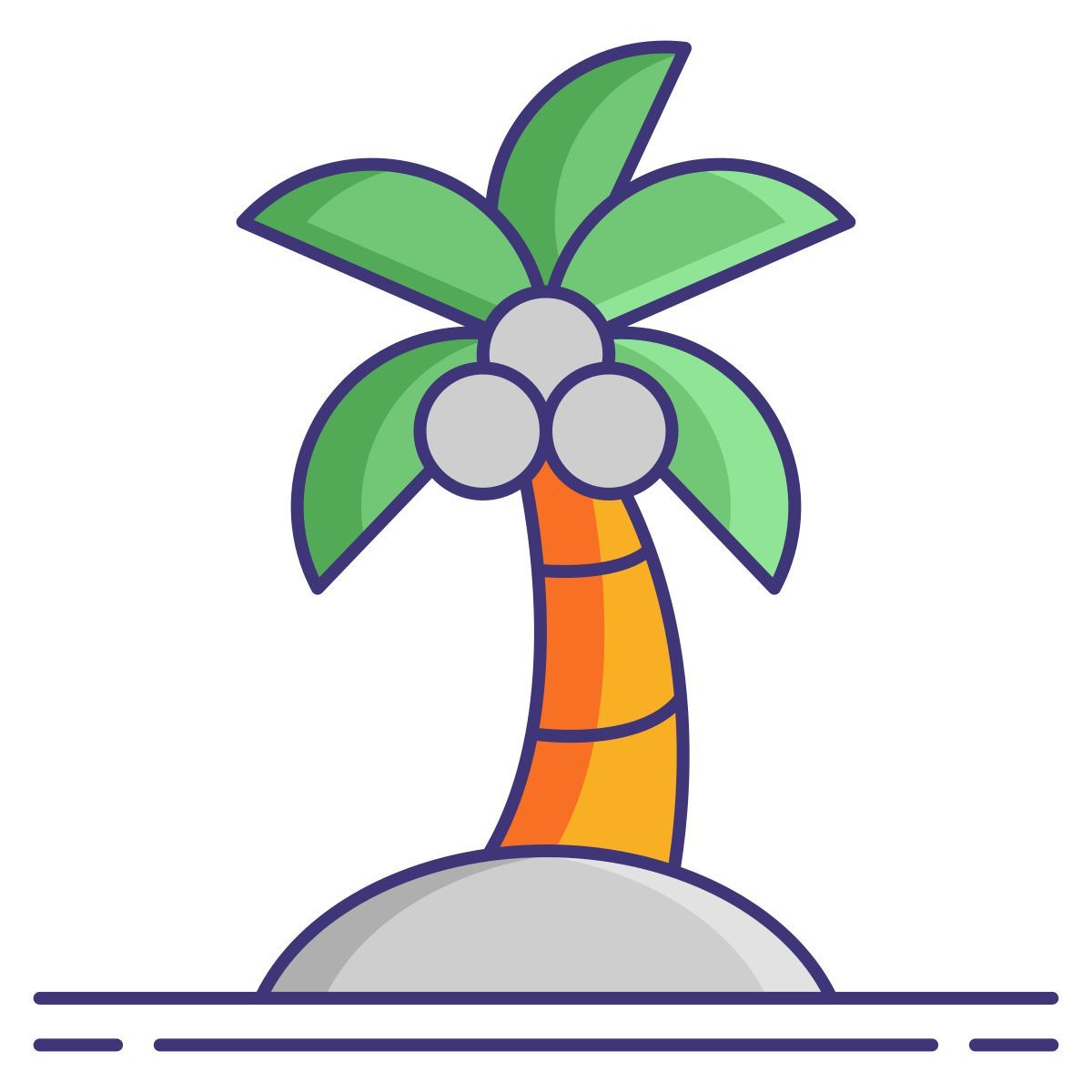 tropical icon