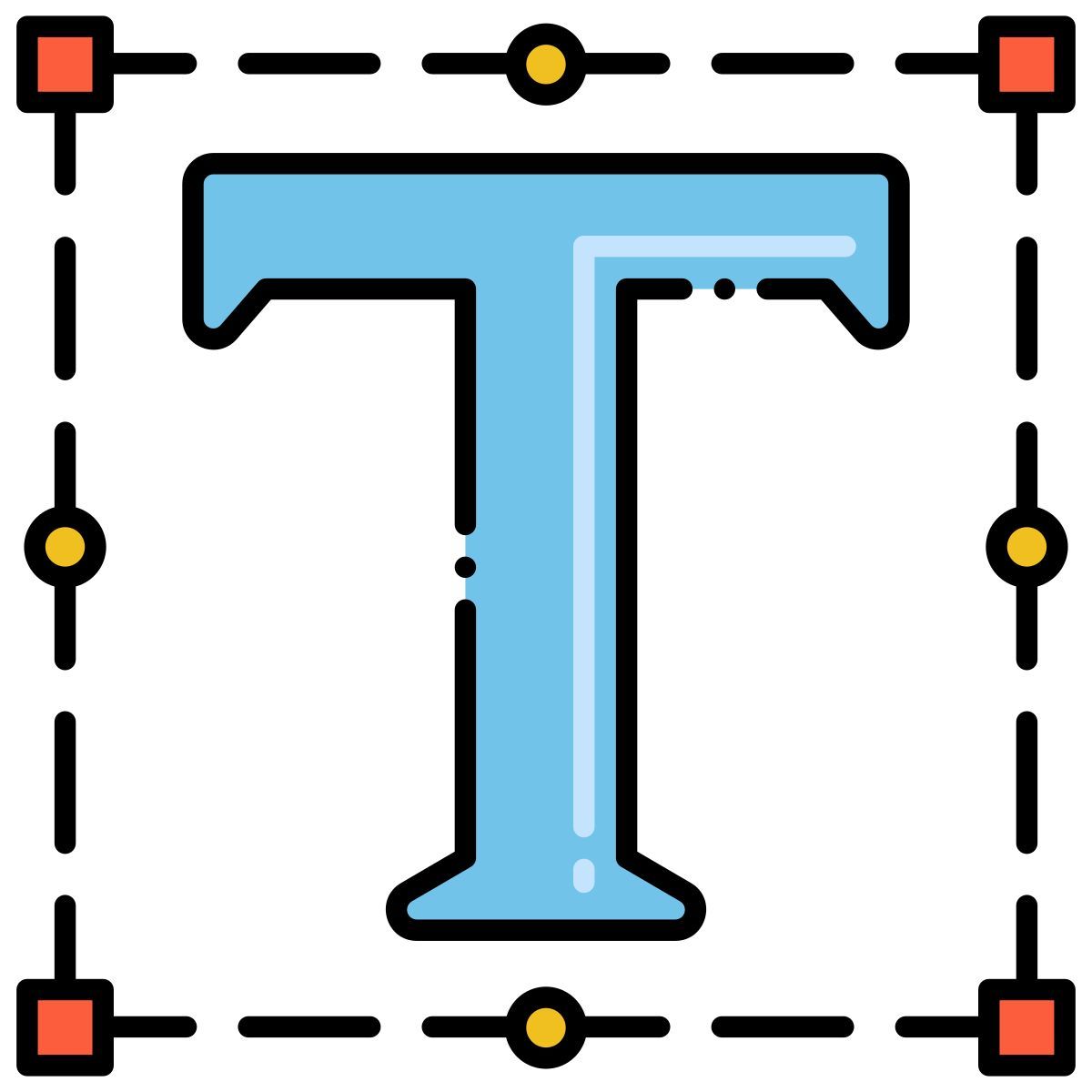 tipografía icon