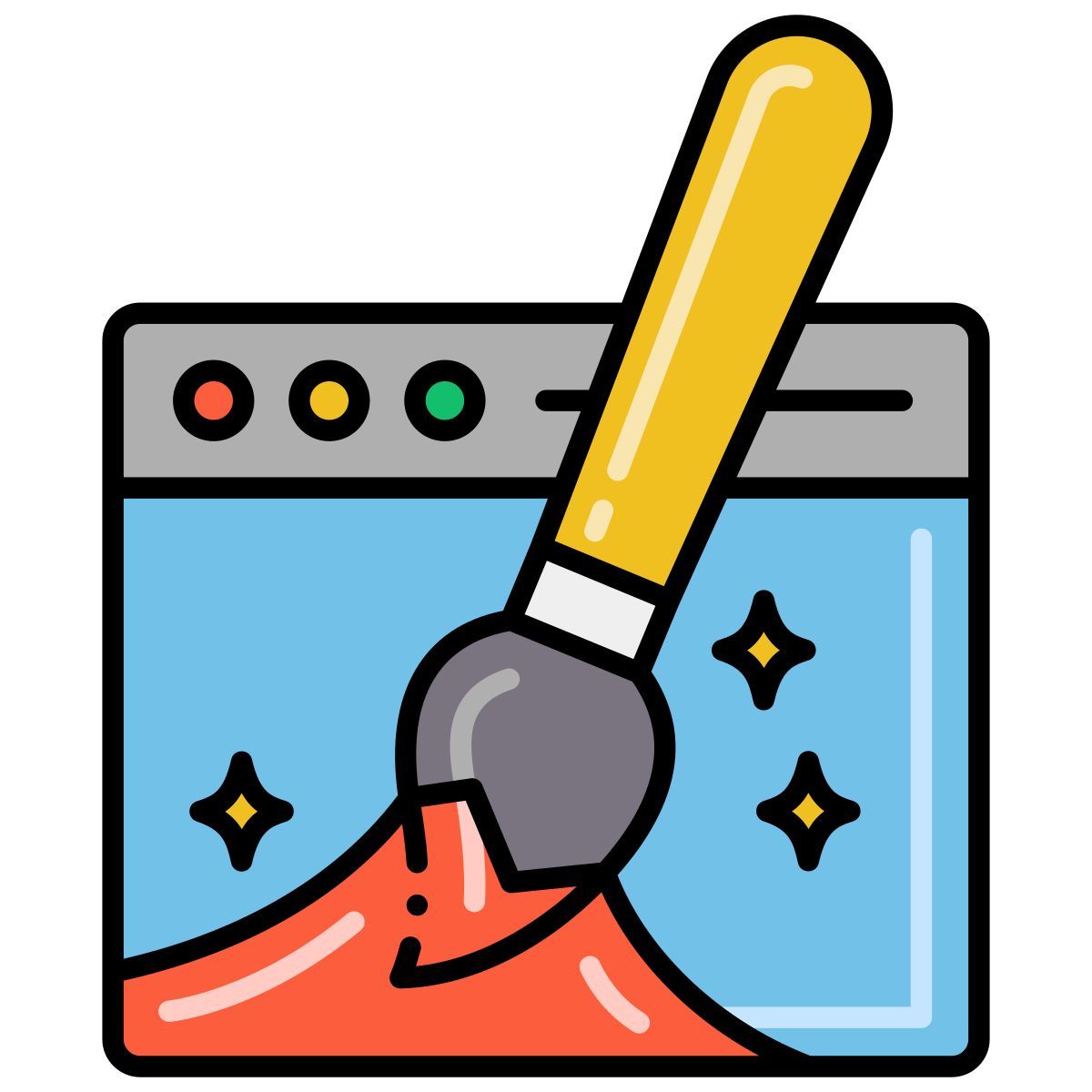 conception de l'interface utilisateur icon