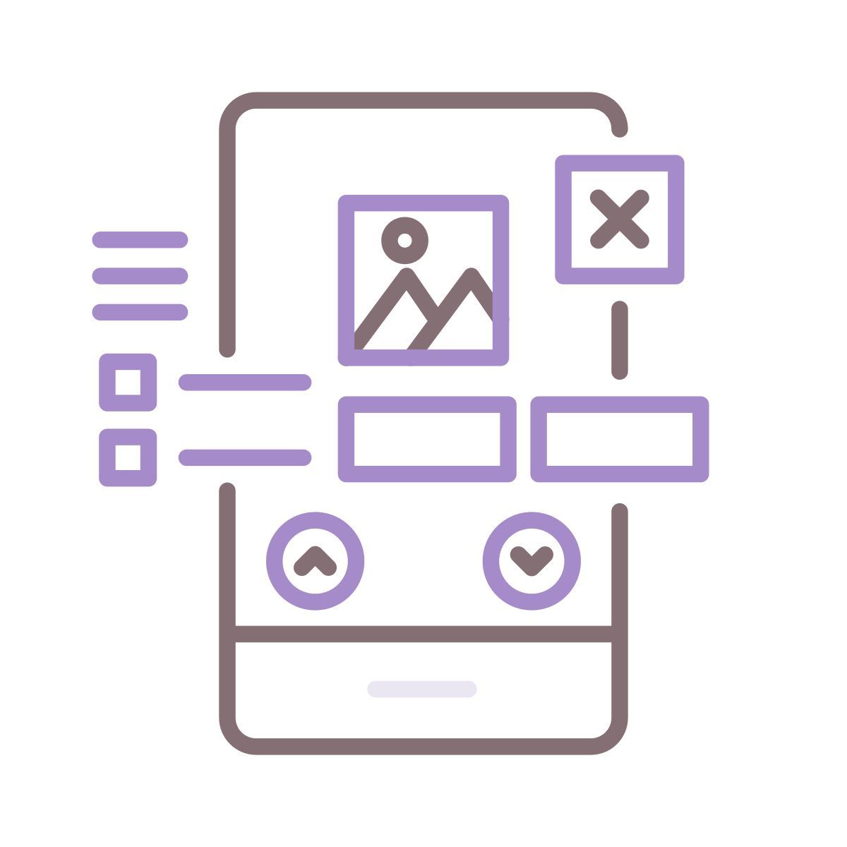 conception de l'interface utilisateur icon