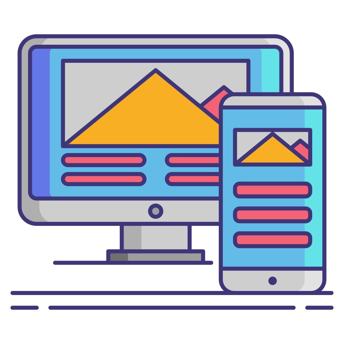 conception de l'interface utilisateur icon