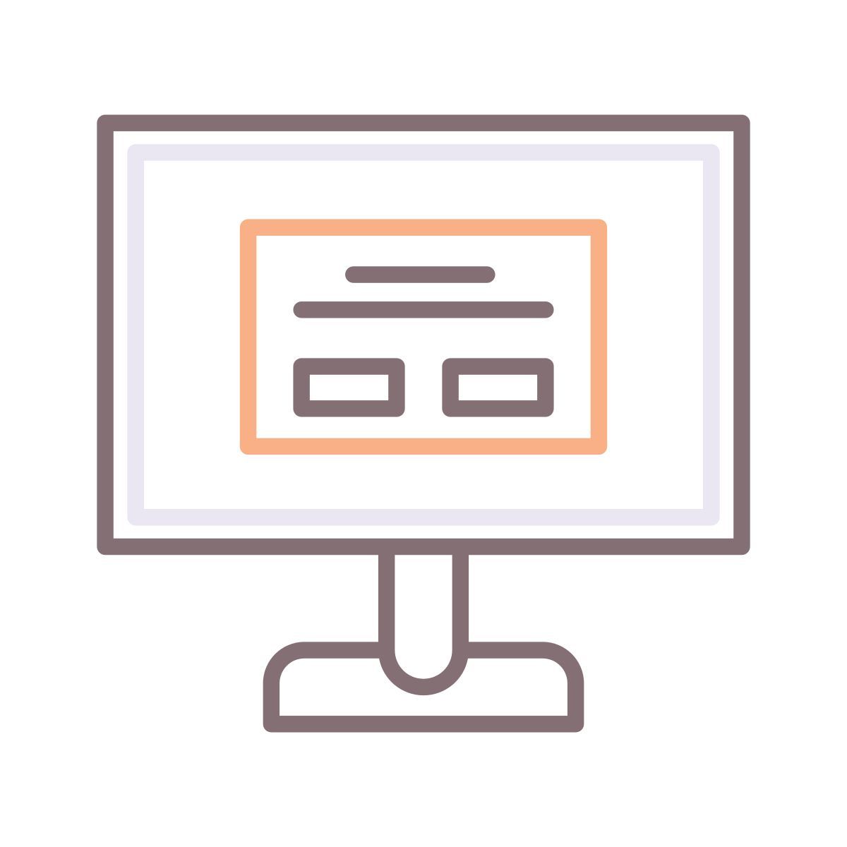 conception de l'interface utilisateur icon