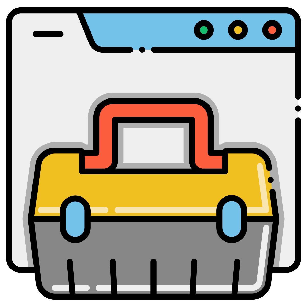 conception de l'interface utilisateur icon