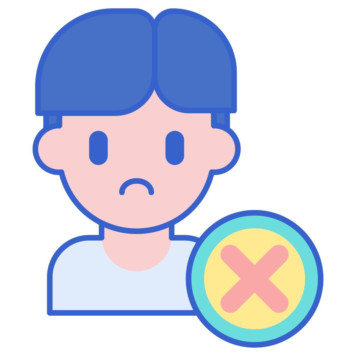 non seguire più icon