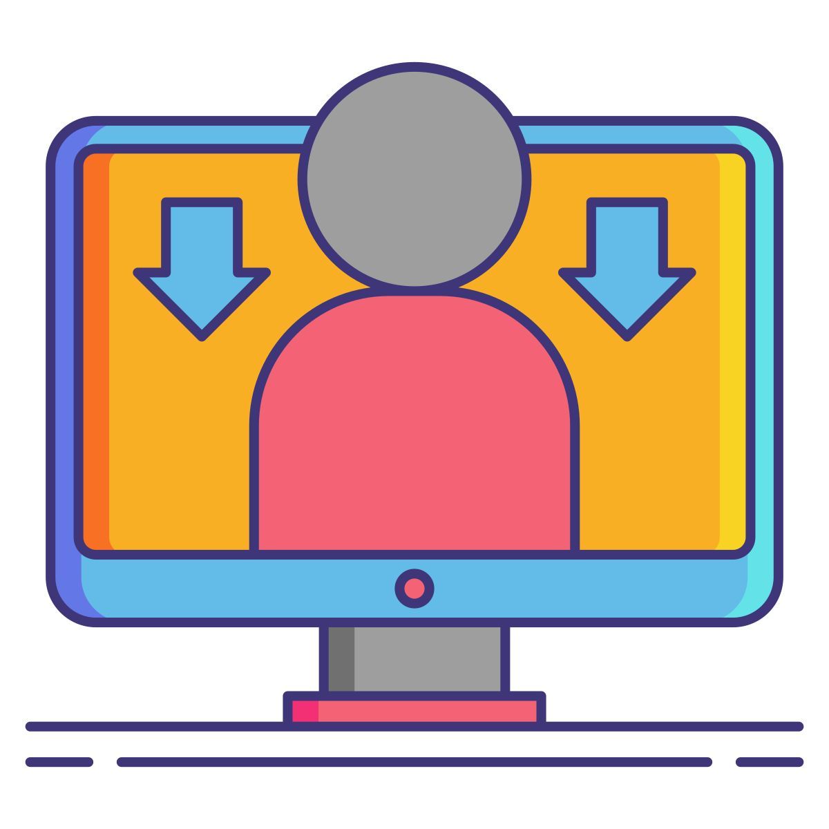 unique visitor icon