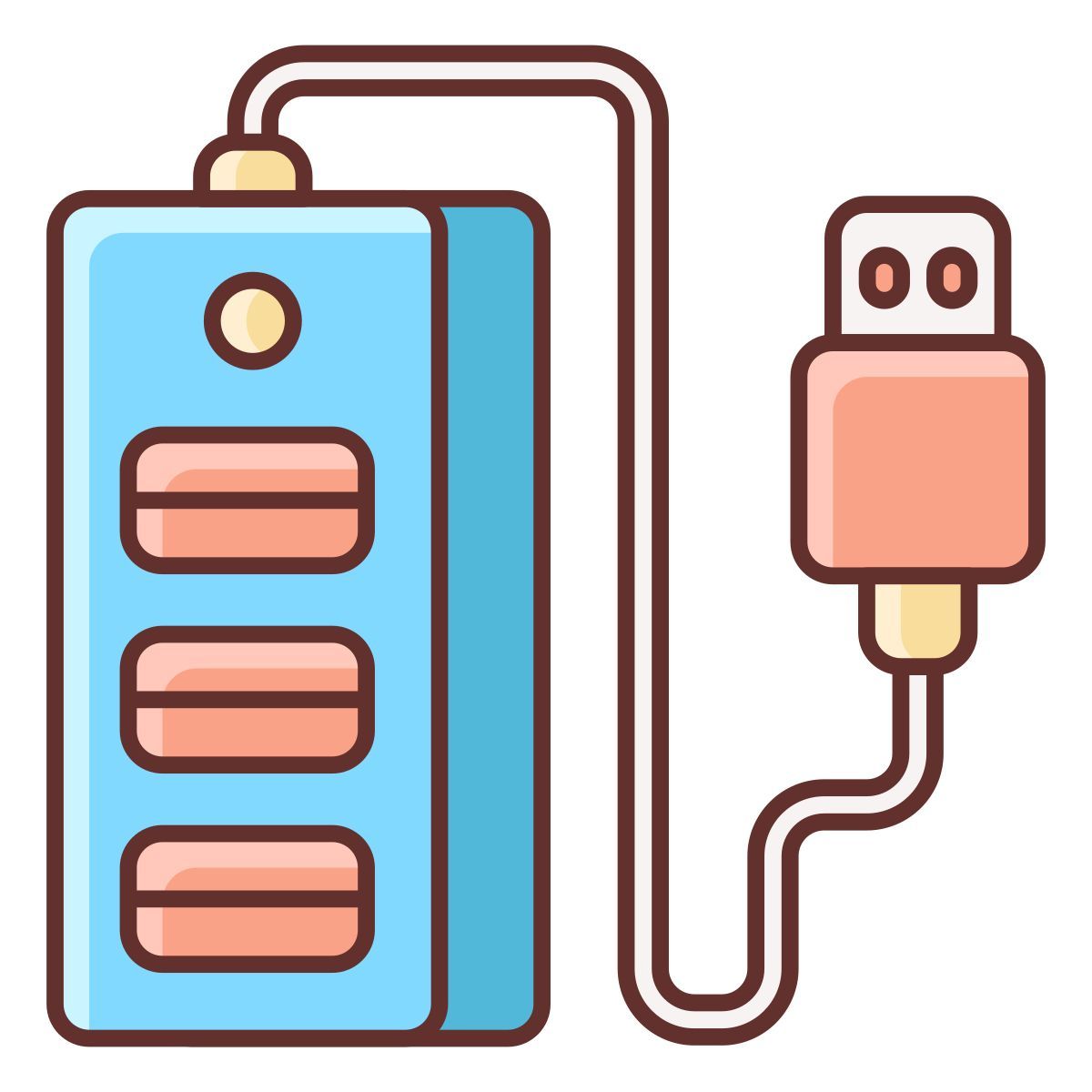 usb hub icon