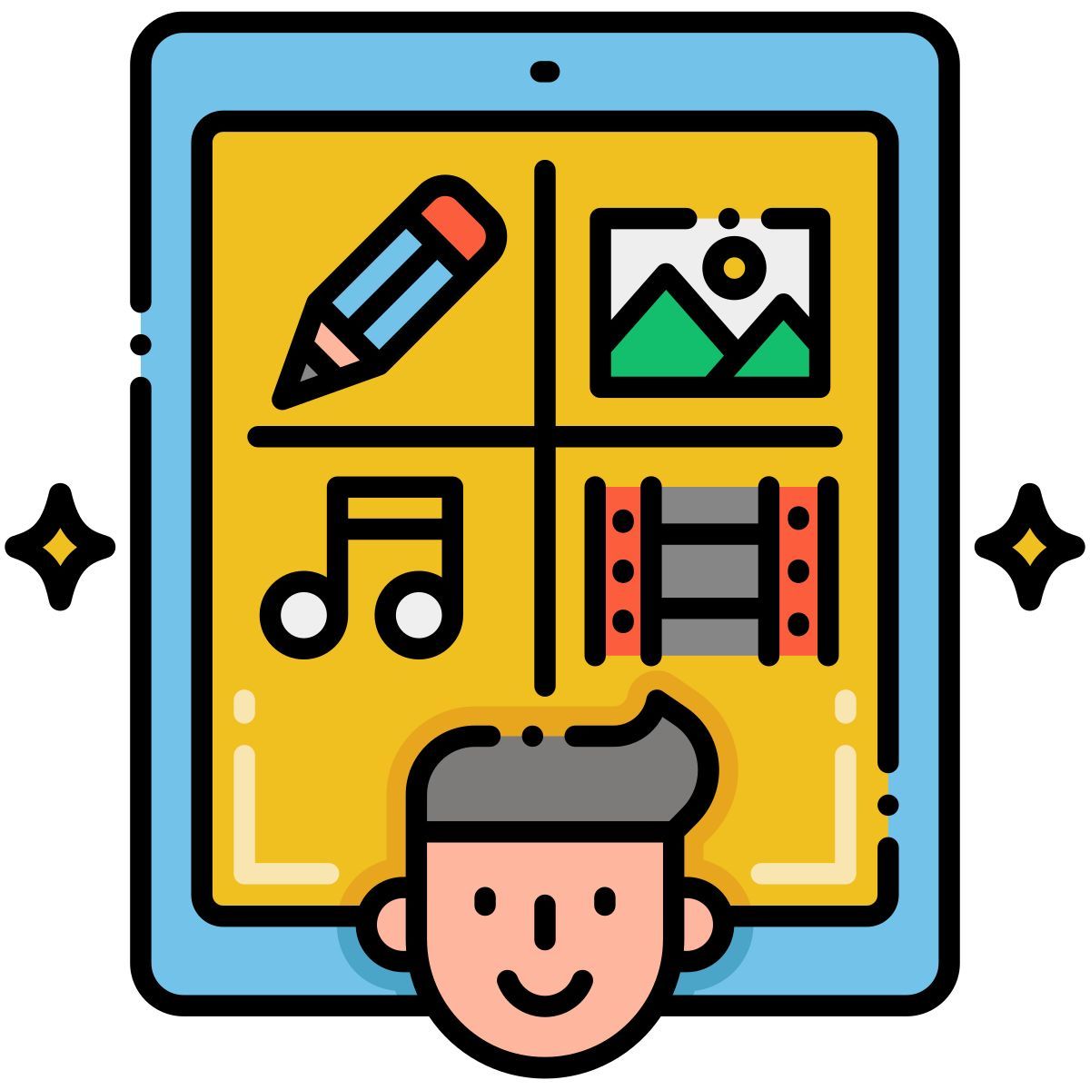 conteúdo gerado pelo usuário icon