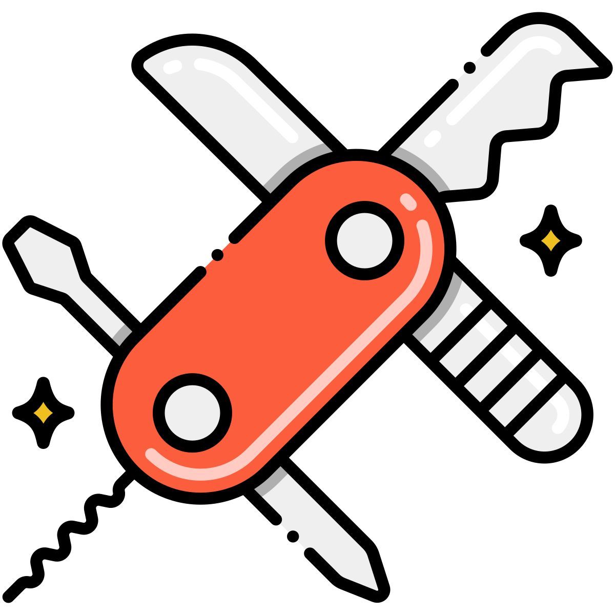 utility knife icon