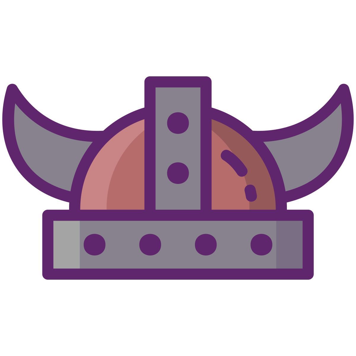 casque viking icon
