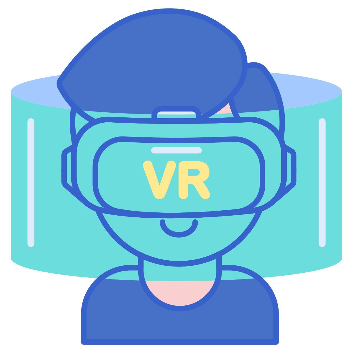 virtuelle realität icon