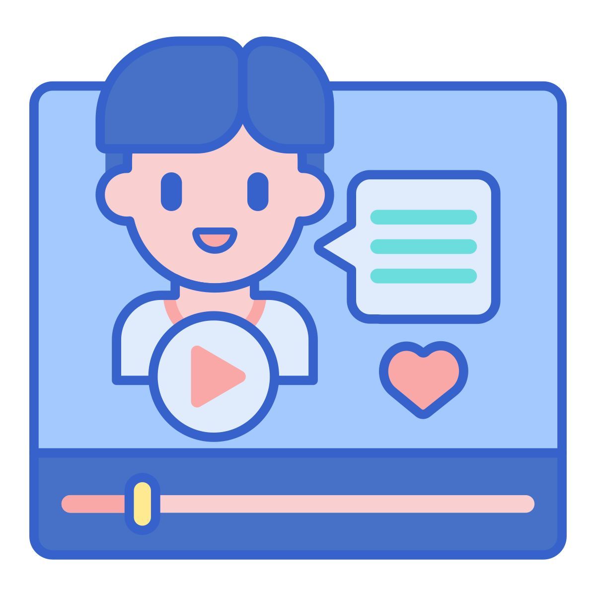 vlogger icon