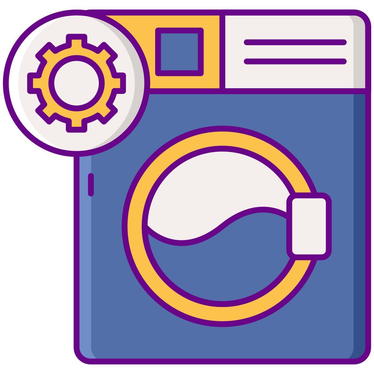 máquina de lavar icon