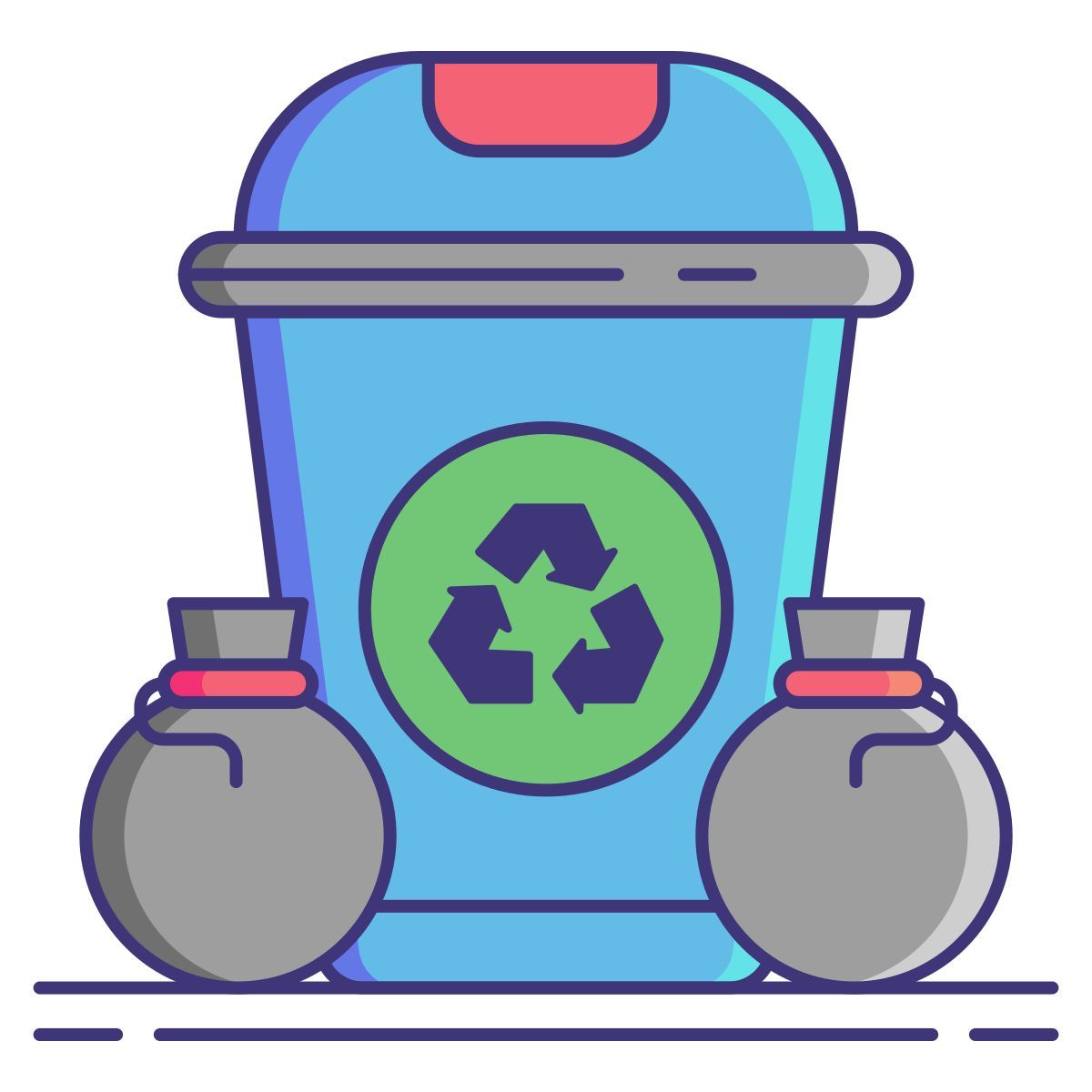 waste bin icon
