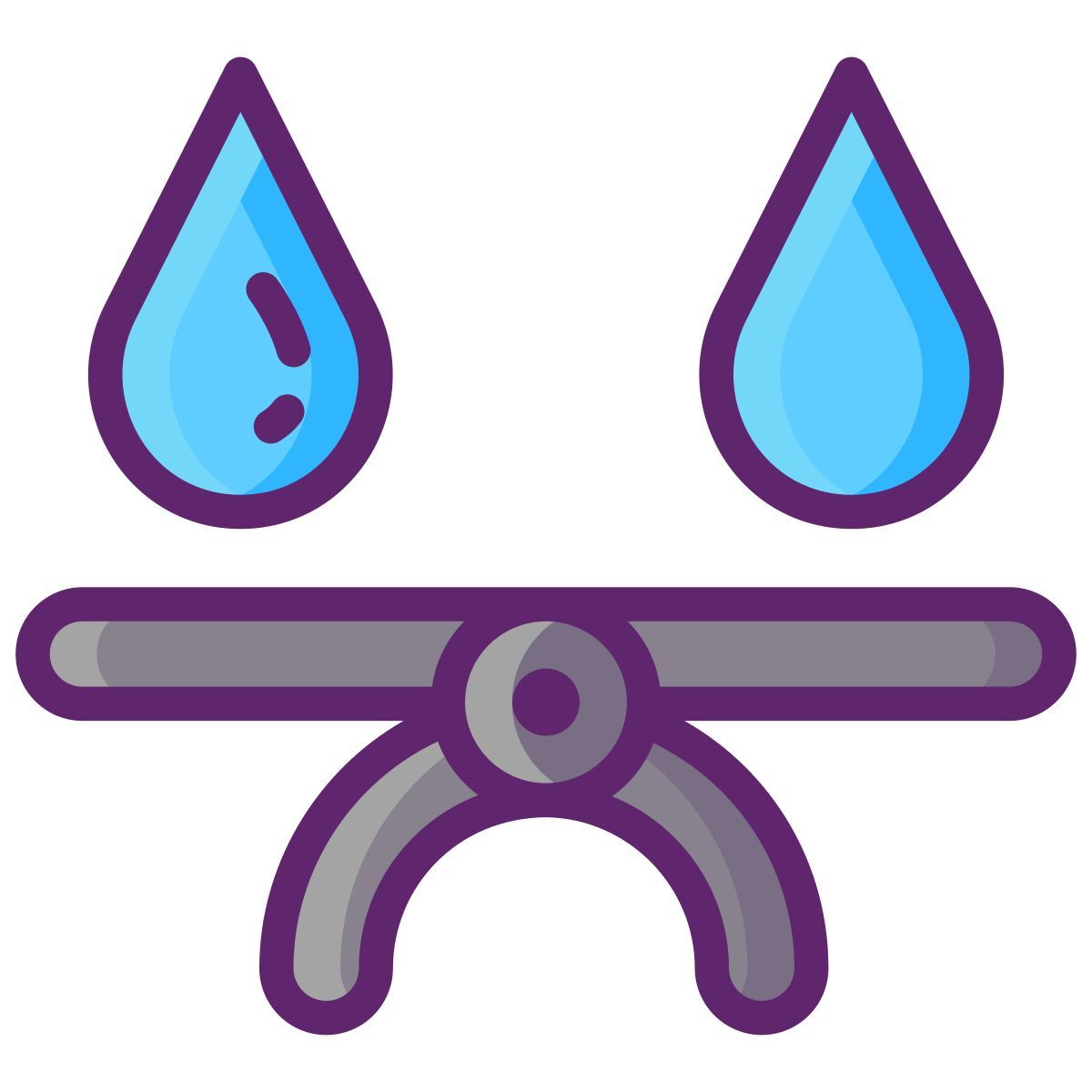 water drops icon